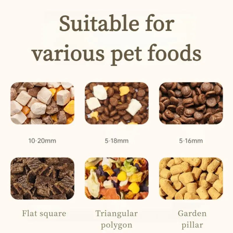 Automatic Cat & Dog Feeder, 2 in 1 Automatic Cat & Dog Feeder & Water Dispenser Combination Kit, Pet Cat & Dog Gravity Feeder, Large Capacity Washable
